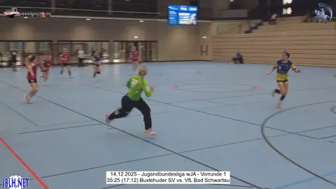 35:25 (17:12) Buxtehuder SV vs. VfL Bad Schwartau