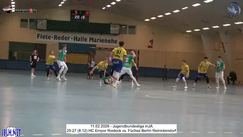 25:27 (8:12) HC Empor Rostock vs. Füchse Berlin Reinickendorf